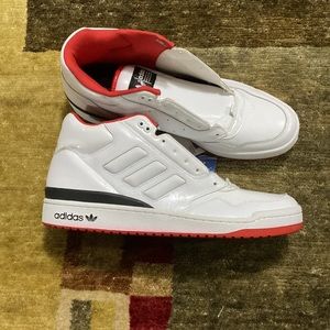 Adidas Forum Mid “Artforum” Red, White, Black Men’s Size 13